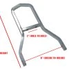 Cheapest ❤️ BMI 14" Insert Sissy Bar (8") ???? -Million Shop 124L D