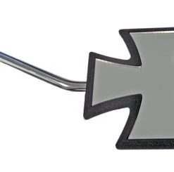 Brand new 👍 BMI Maltese / Iron Cross Motorcycle Mirror (5" Stem) ✔️