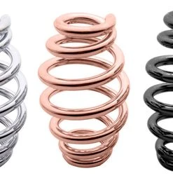 New ✔️ BMI 3" Seat Spring (Chrome, Black, Or Copper) ????
