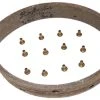 Discount ???? BMI Genuine Harley-Davidson Brake Lining Set For 45" Twins (1936-52) WWII Era Parts ✨ -Million Shop 4114 35