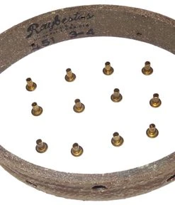 Discount ???? BMI Genuine Harley-Davidson Brake Lining Set For 45" Twins (1936-52) WWII Era Parts ✨