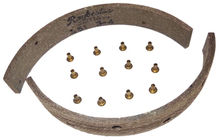 Discount ???? BMI Genuine Harley-Davidson Brake Lining Set For 45" Twins (1936-52) WWII Era Parts ✨ 2 Discount ???? BMI Genuine Harley-Davidson Brake Lining Set For 45" Twins (1936-52) WWII Era Parts ✨