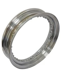 Best deal ❤️ BMI 16 X 3.00" 40 Spoke Hole Chrome Rim For Harley-Davidson (Large Valve Hole) 🌟