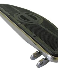 Budget 🔔 BMI Harley Style Chrome Plated Rubber Padded Footboard 😍