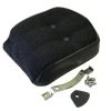 Coupon ???? BMI Genuine Harley-Davidson Black Backrest For FX Series ???? -Million Shop 52415 80 1