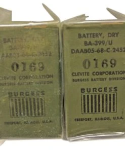 Wholesale 🛒 BMI Burgess BA-399/U Battery For PRT-4 Military Transmitter (Set Of 2) 🎉