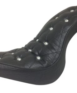 Brand new ✔️ BMI Selle Giuliari Hardtail Chopper Seat (Black/Studded) ✨