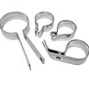 Discount ???? BMI Exhaust Clamp Set For Harley-Davidson 45 Solo ???? -Million Shop HD45EPCSC