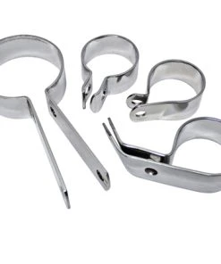 Discount ???? BMI Exhaust Clamp Set For Harley-Davidson 45 Solo ????