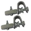 Promo ???? BMI Set Of Two: Clamp & Bracket Assemblies For Folding Footrests (Fits 7/8" & 1") ???? 1 Promo ???? BMI Set Of Two: Clamp & Bracket Assemblies For Folding Footrests (Fits 7/8" & 1") ???? -Million Shop KCW 200A