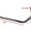 Discount ???? BMI Drag Straight Pipe Exhaust - Right Side ???? -Million Shop M278DS edit