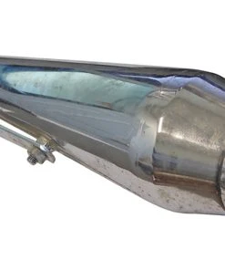 Cheapest ???? BMI 3-1/2'' Heavy Gauge Reverse Cone Type Megaphone Muffler - 1-5/8" Pipe Size ????