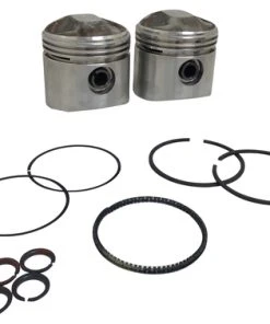 New ???? BMI TRW Forged Piston Kit, Complete With Rings, Pin & Locks For Harley-Davidson Overhead Valve Big Twin 74" ????